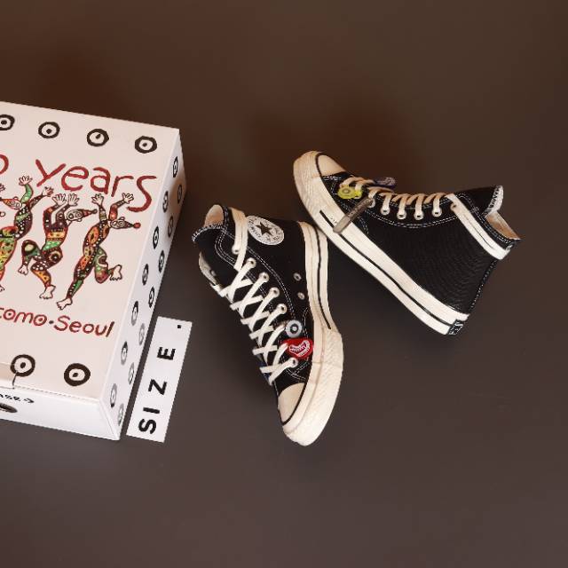 Converse 70s Hi Corso Como Seoul Hi Black