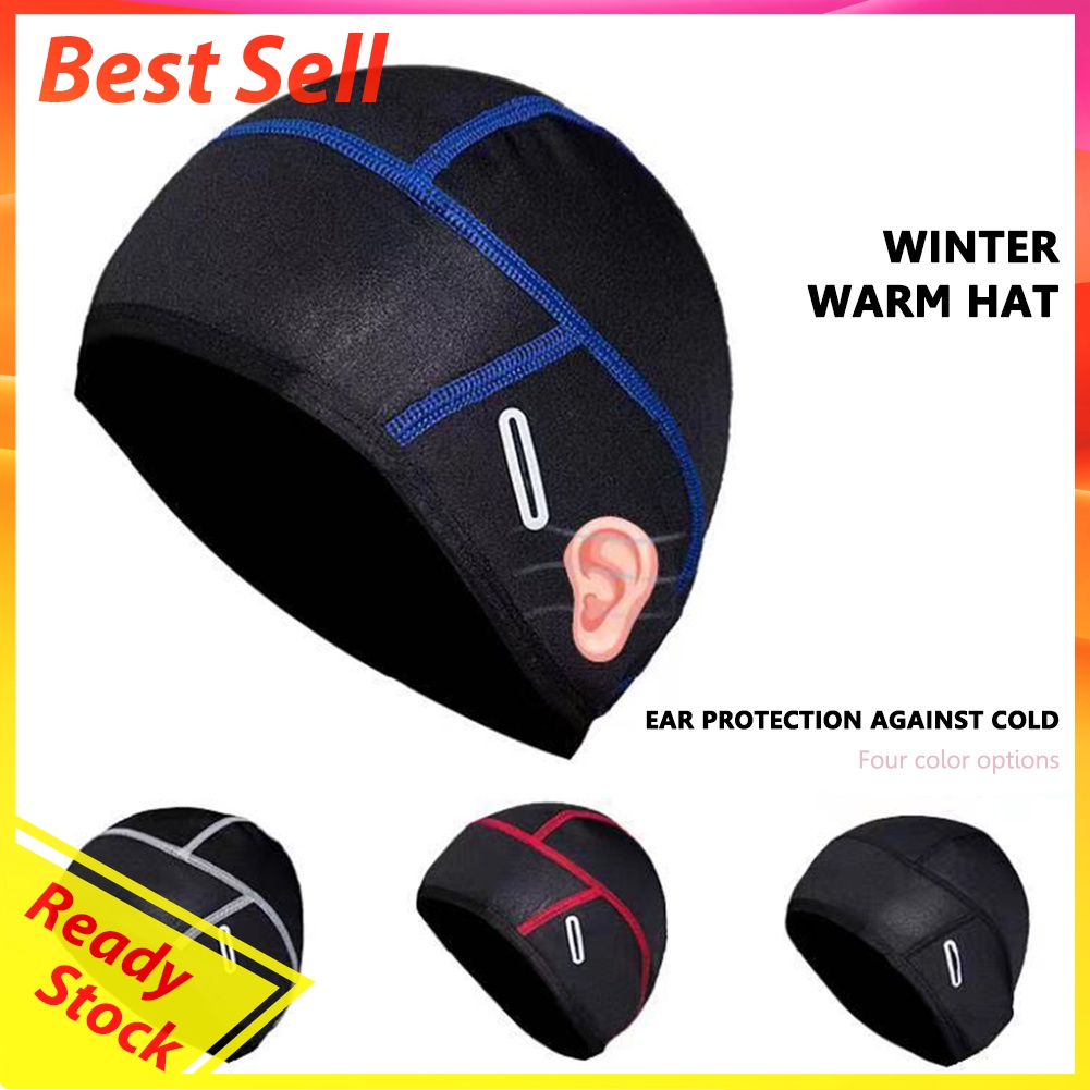 Winter Windproof Cycling Cap Thermal Warm Fleece Bicycle Riding Beanie Hat