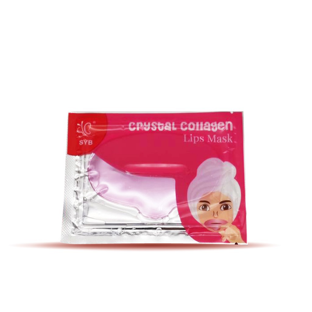 SYB Crystal Collagen Lips Mask | masker bibir| lip mask SYB