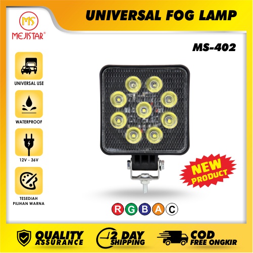 Fog Lamp Universal / fog lamp aksesoris truk / lampu aksesoris MS-402