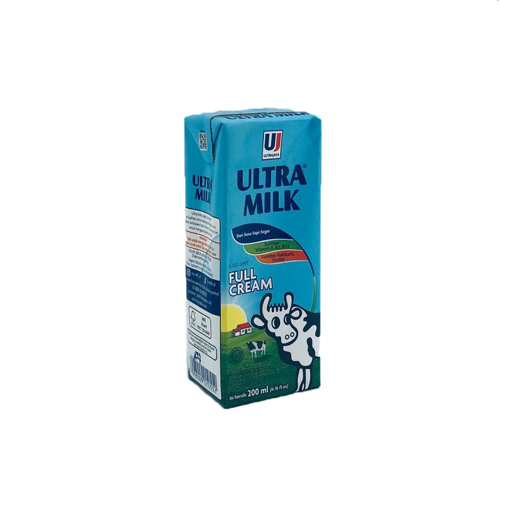 Ultra Milk * UHT * Full Cream * 200mll