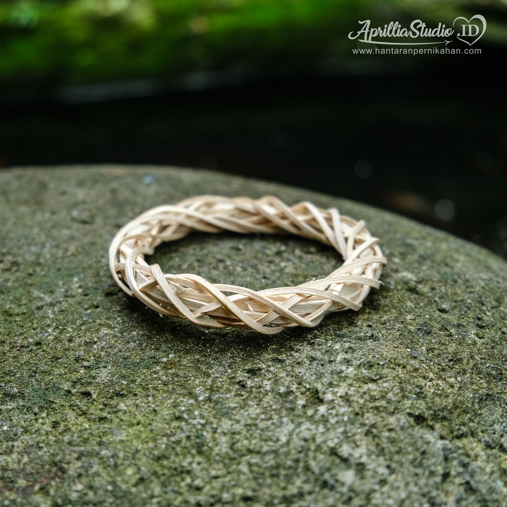 RING ROTAN HIASAN RUSTIC