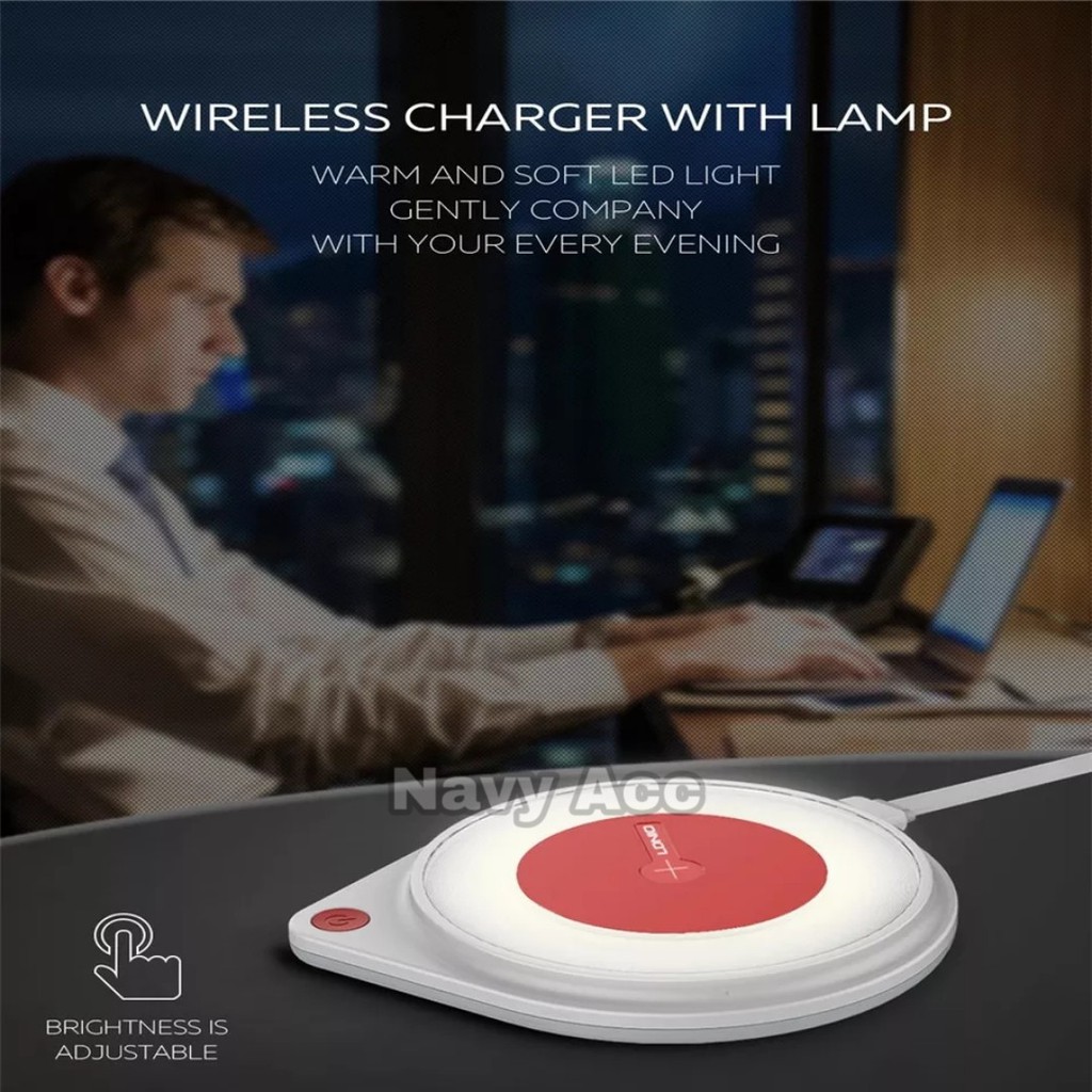 NA - Charger Wireless Fast Charging LDNIO With LED 10W Quick Charge W001