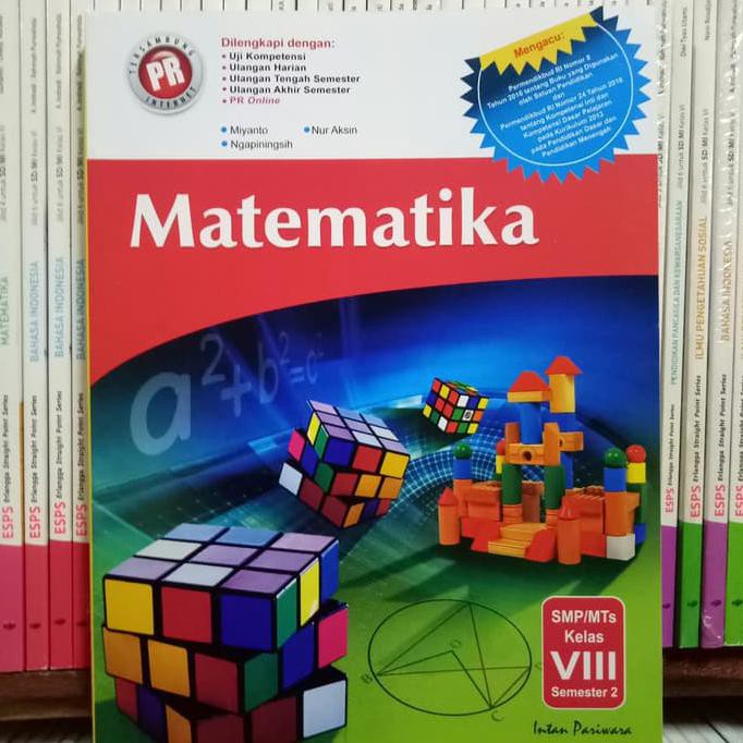 Buku Sekolah - Buku Pr Matematika Amp/Mts Kelas 8 Semester 2 Revisi K13N