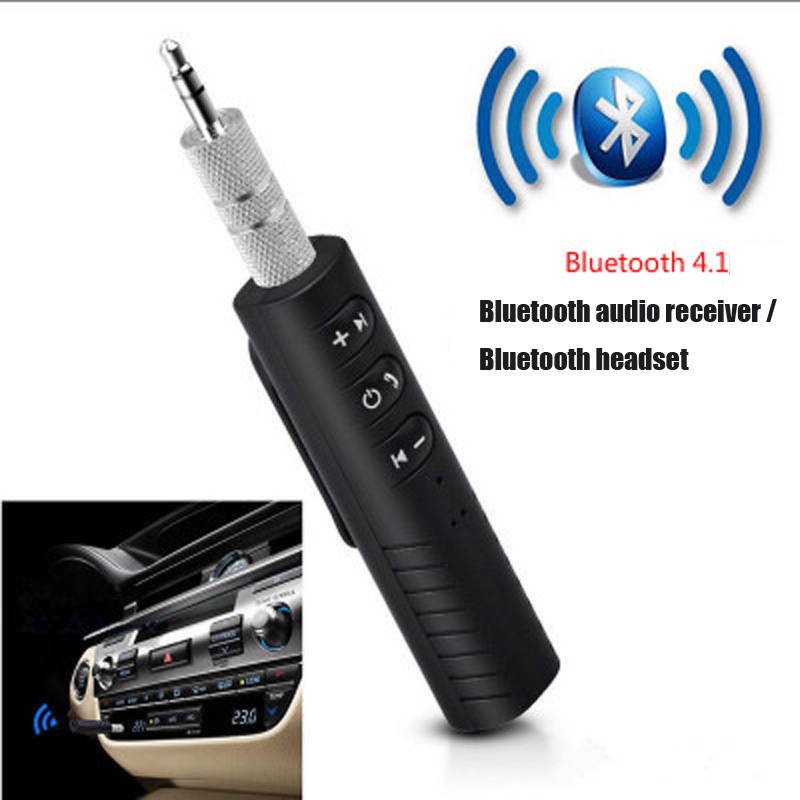 Bluetooth Receiver RECEIVER BLUETOOTH AUDIO MUSIC Jack Audio Universal Bluetooth Stereo Receiver Audio Car AUX 3.5 Jack Kit[Import]