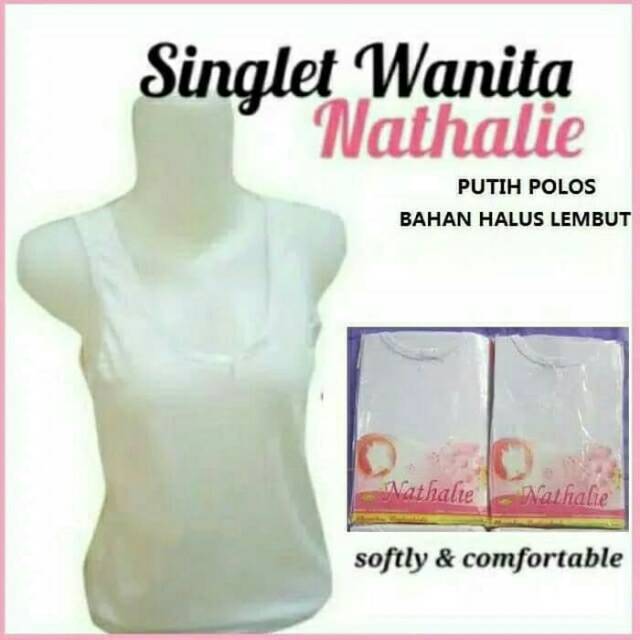 Tanktop/singlet Remaja/wanita/kaos dalam anak Nathalie 0027