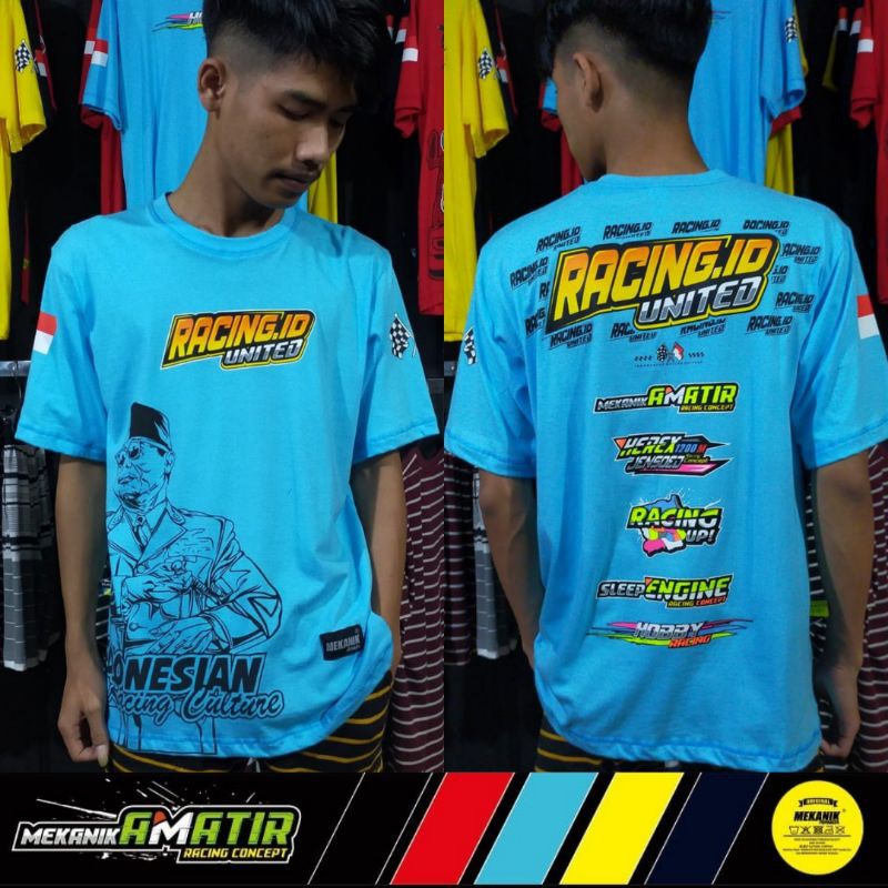 Baju Racing Kaos Racing Kaos Team Racing Kaos Distro Racing Keren Baju Terbaru Atasan Pria Cod Shopee Indonesia