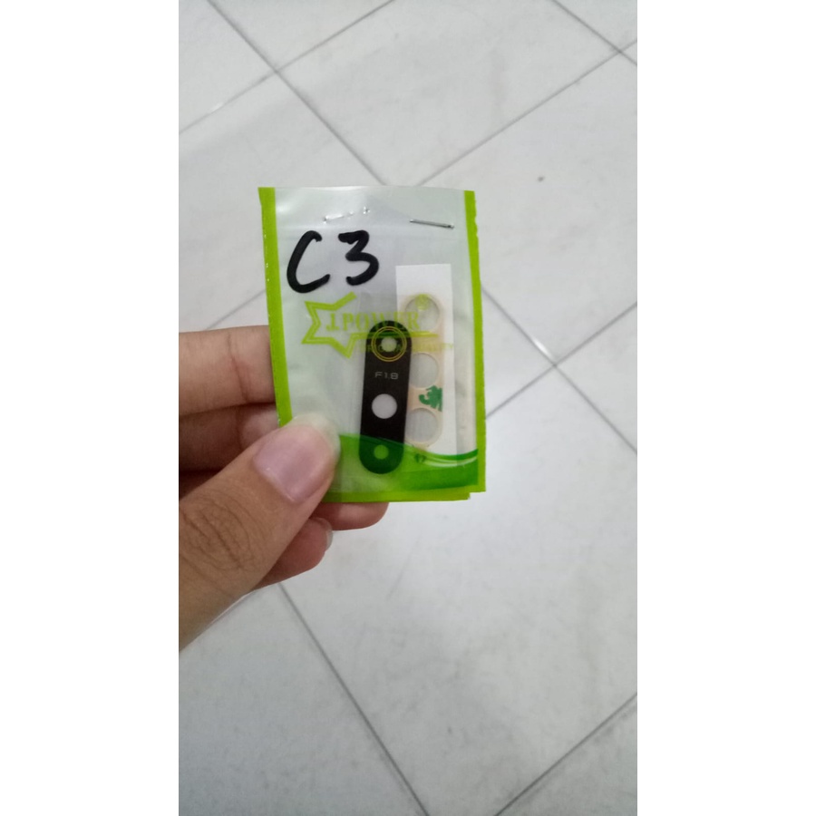 KACA CAMERA REALME C3 BLACK / GOLD