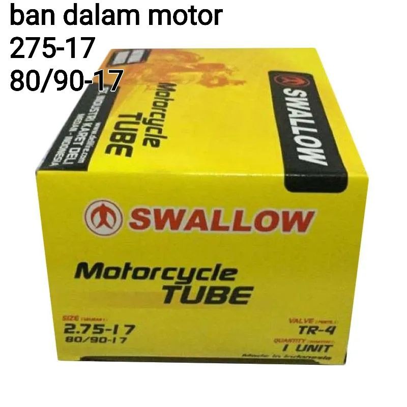 Swallow 275-17. harga grosir. ban dalam motor.