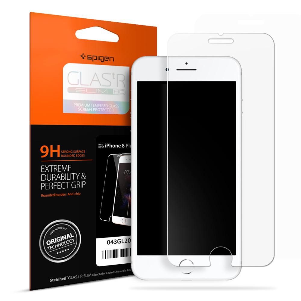 Tempered Glass iPhone SE 2020 / 8 / 7 Spigen Glass tR HD