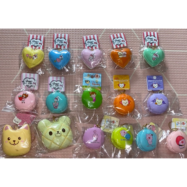 Promo Flash Sale Squishy Bunny Cafe Pepperchacha Macaron Pancake Best Seller Super Murah Lisenced