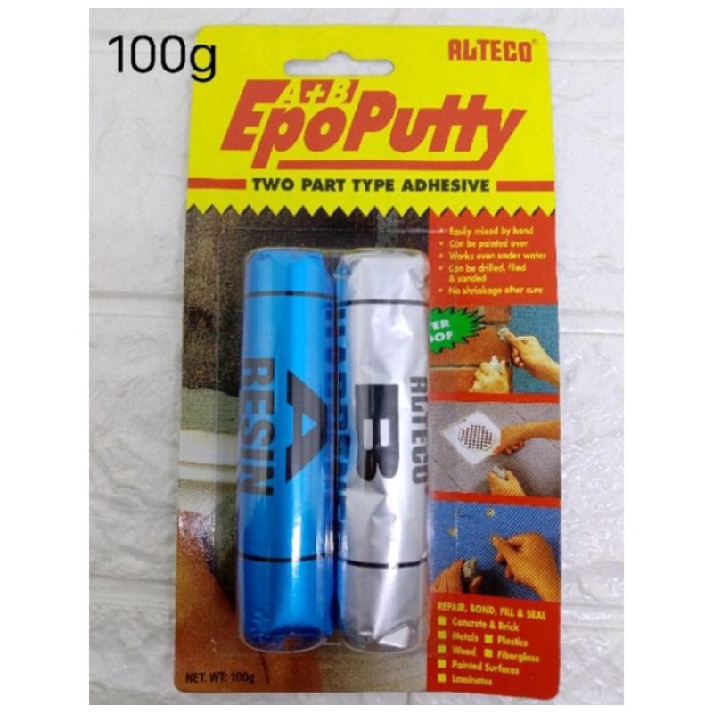 Jual Lem Epo Putty Alteco Epo Putty Lem Porting 100 Gram | Shopee Indonesia