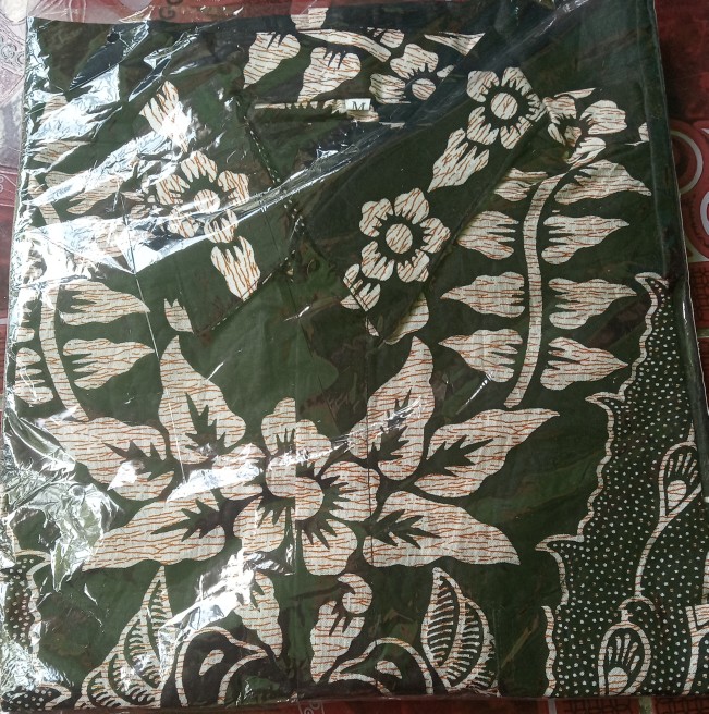 Bisa Cod_hem Batik Pekalongan_hem Batik Pria Cowok Lengan Pendek_fashion Pria_007