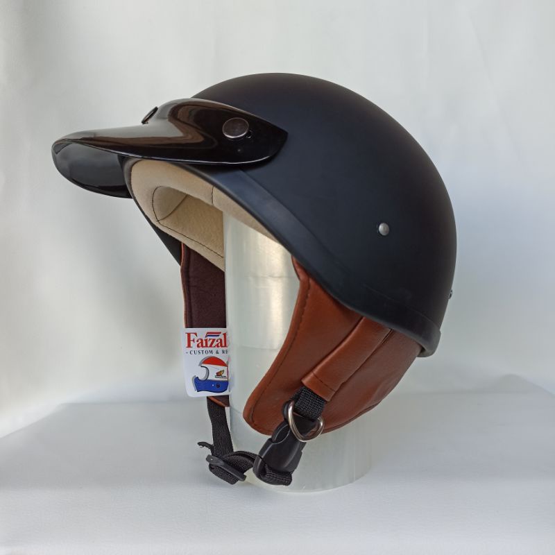 PROMO Helm Chip Custom Hitam Doft 1