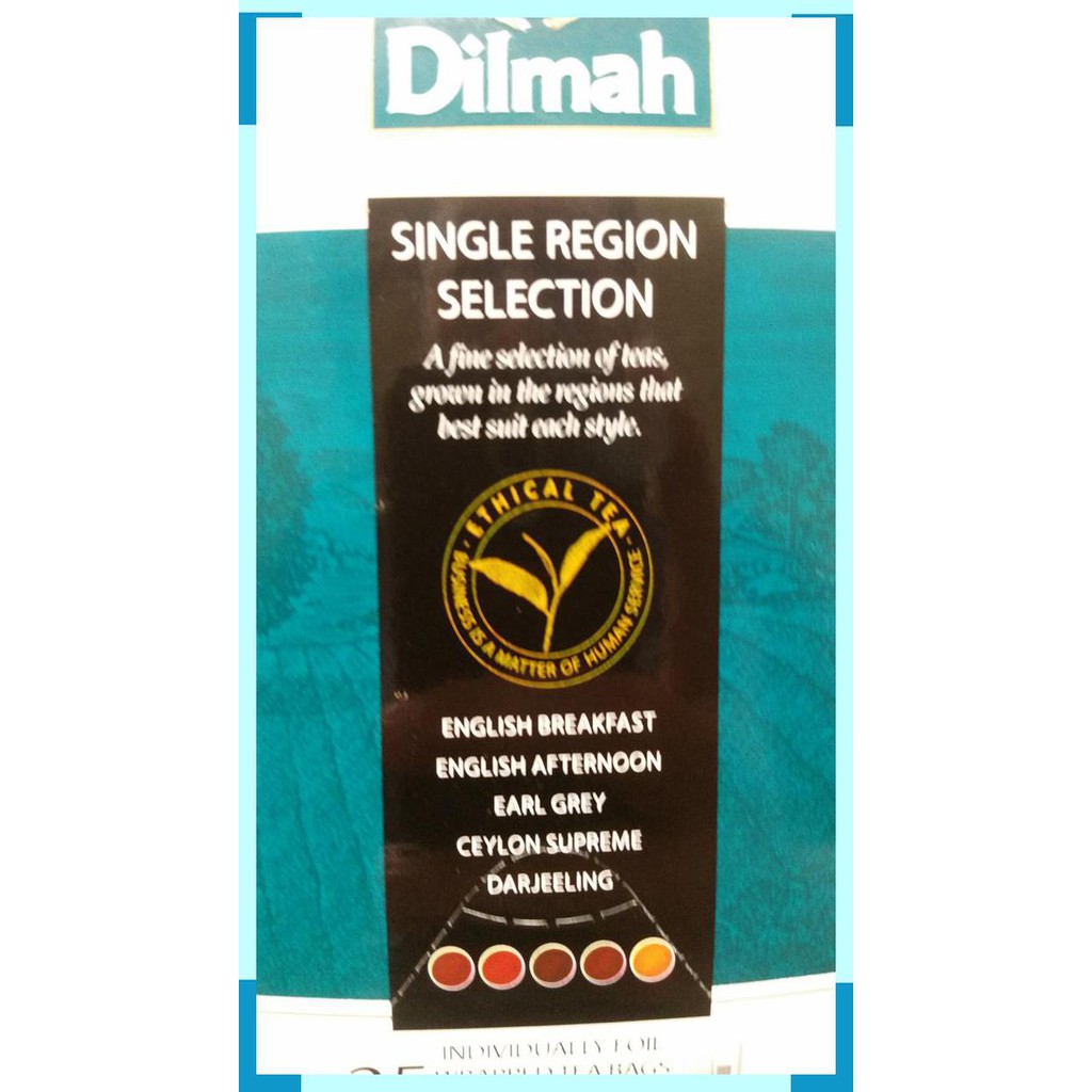 

Dilmah | english | breakfast | afternoon | earl grey | ceyclon | darje