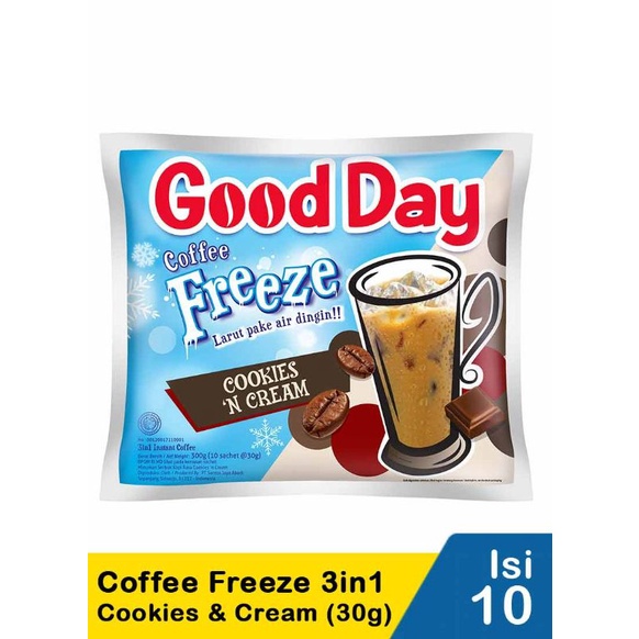 

Goodday Freeze Cookeies and cream