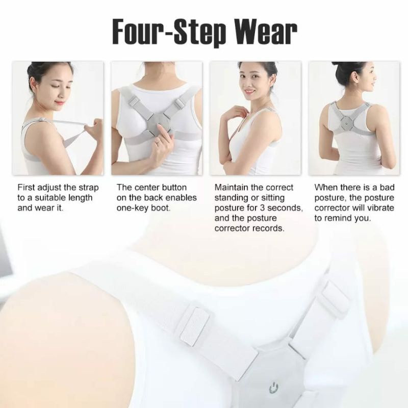 family games SENSOR PUNGGUNG Posture corrector trainer sensor vibration reminder posture pengingat posture getar smart S002