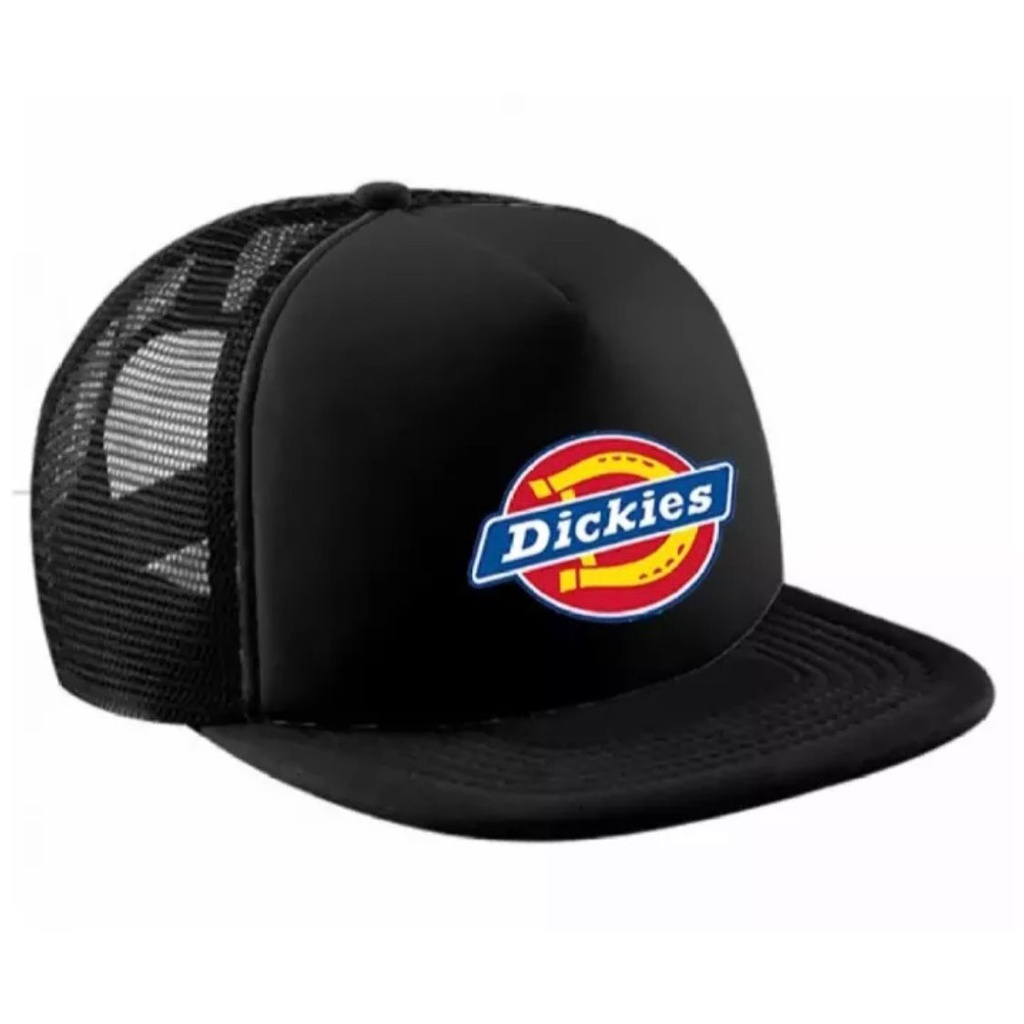 Topi Snapback Jaring / Topi Trucker / Topi Baseball / Topi Distro / Dickis logo