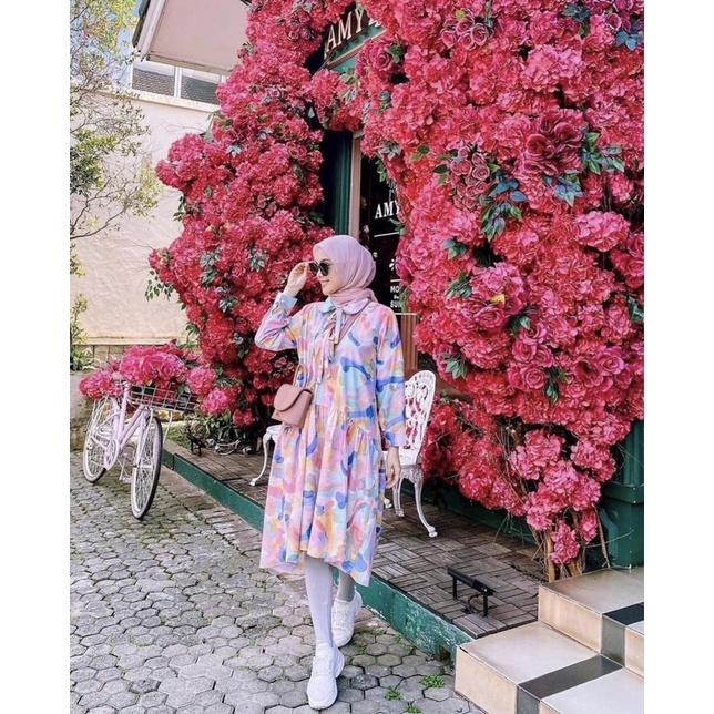 nadjani oceana dress pink PL