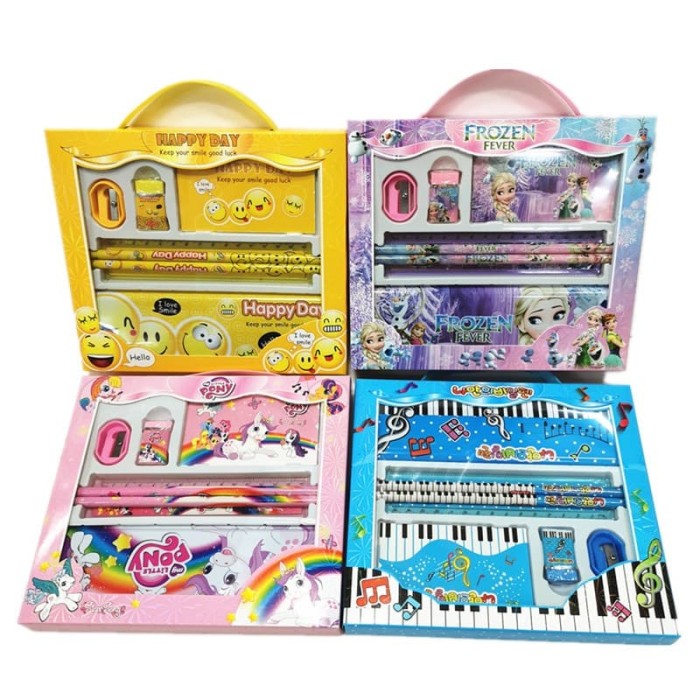 

HOT SALE Alat Tulis Set Sekolah, Tempat Pensil Kaleng, Kado, Hadiah - Doraemon
