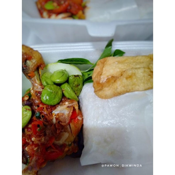 

nasi ayam gepuk