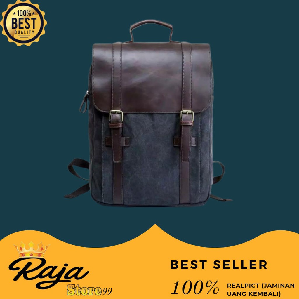 Tas Ransel Pria Kanvas / Tas Pria Kanvas / Ransel Pria (CAPELLO)
