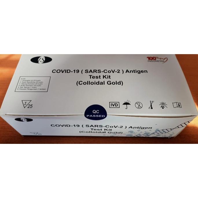 Swab Antigen / Covid-19 (Sars ) Antigen / Swab Antigen Merek Is Isi 25 Hermandiantoromart