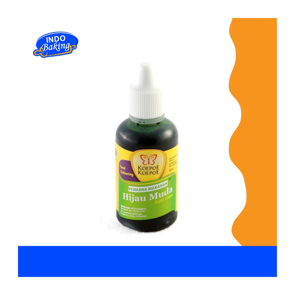 

Koepoe Koepoe Pewarna Hijau Muda 30 ML