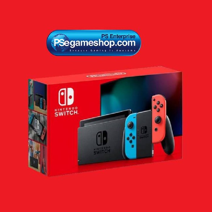 game-console* Nintendo Switch (Neon 