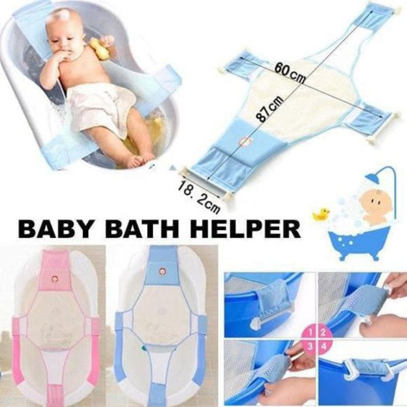 Baby Bath Helper Alat bantu memandikan bayi perlengkapan moms kids ibu alas mandi bayi