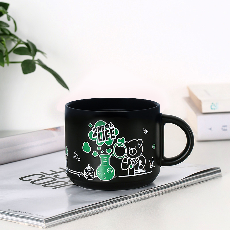 Original 100% STARBUCKS Mug Cangkir Pengganti Warna Air Pemanas Cangkir Bear STARBUCKS Coffee Cup