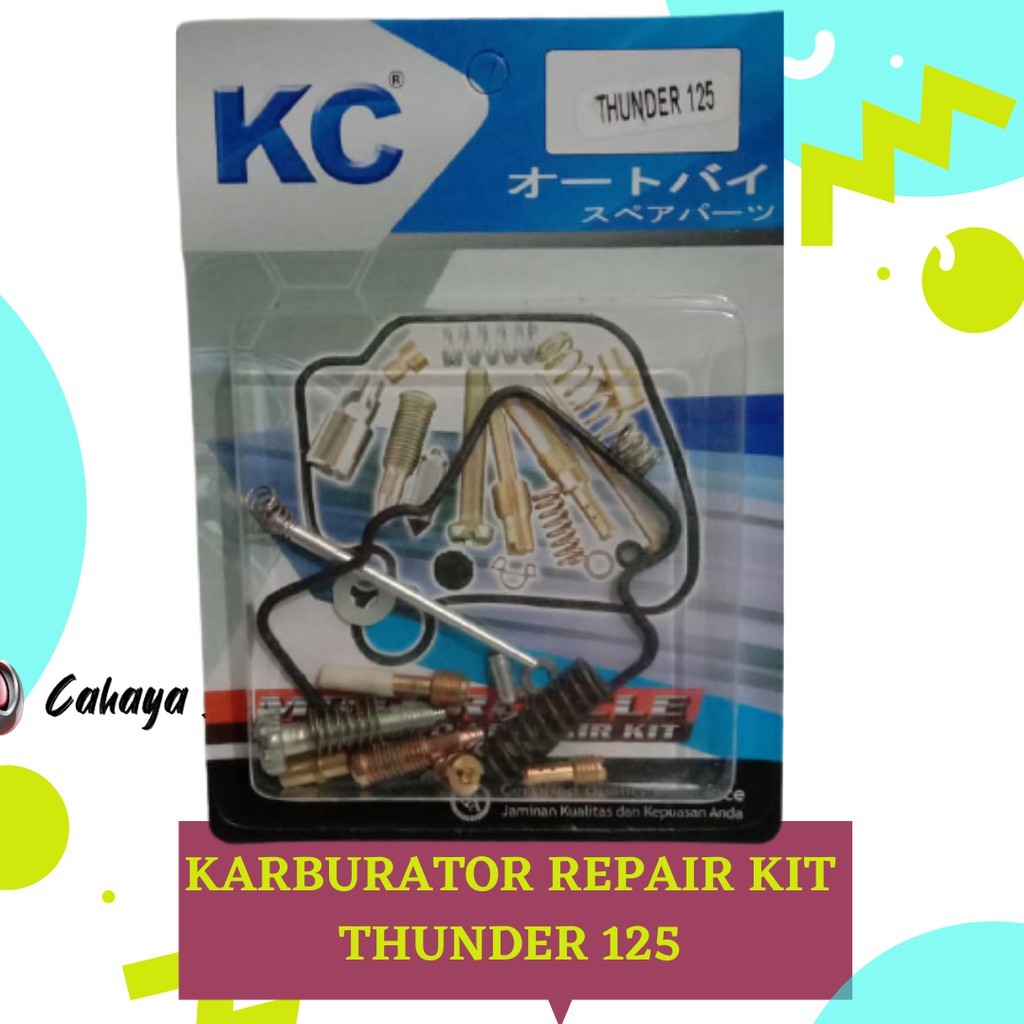 KARBURATOR REPAIR KIT KARBURATOR THUNDER TUNDER 125 KC