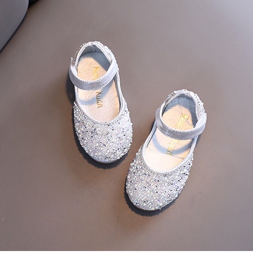 CG SH22-Sepatu Pesta Anak Perempuan Import Crystals