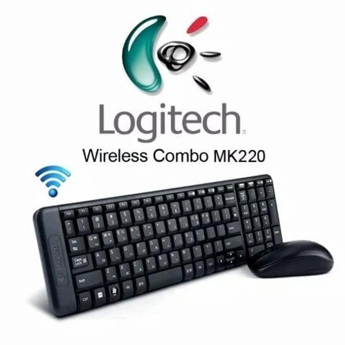 Logitech Keyboard Mouse MK120 MK220 MK270 USB wireless