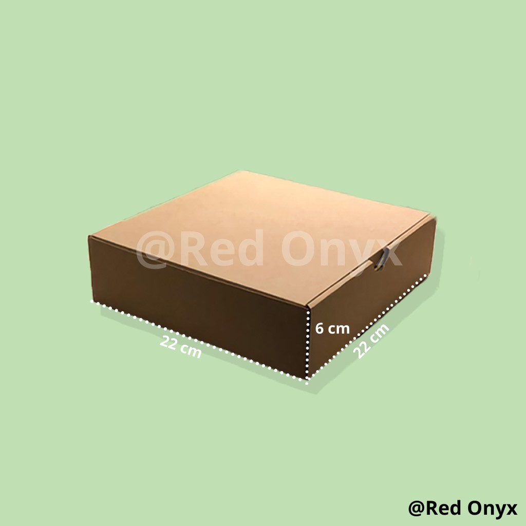 

Dus / Box Pizza 22 x 22 x 6 cm Corrugated Packaging