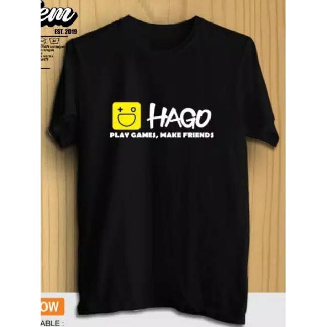 KAOS CASUAL APLIKASI HAGO
