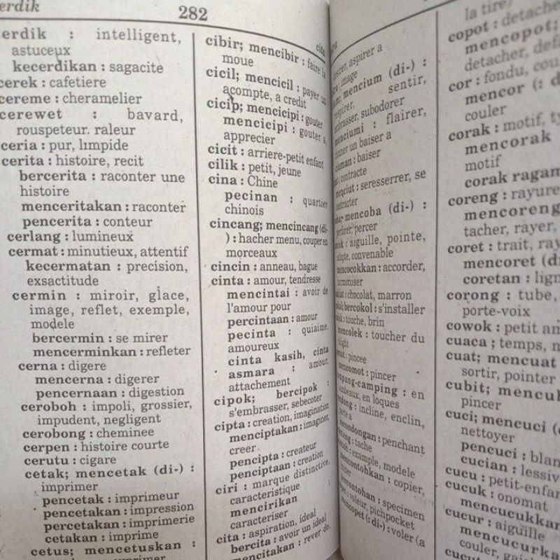 Kamus Lengkap Perancis - Indonesia Indonesia - Perancis