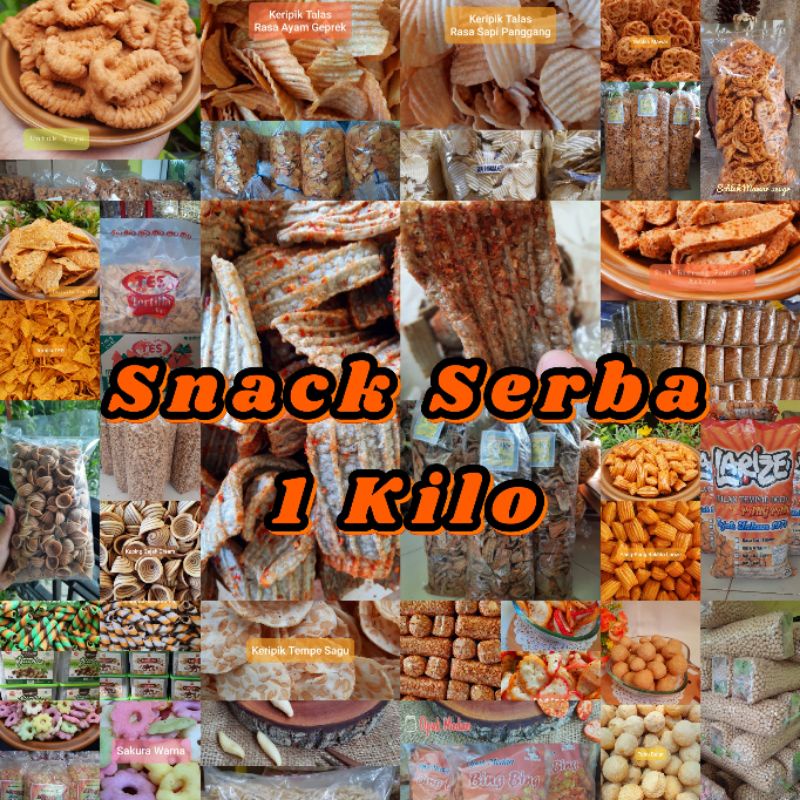 

Snack Serba 1 Kilo part II / snack kiloan makanan ringan termurah