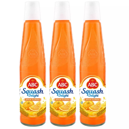 

Sirup Botol ABC Squash Delight Rasa Jeruk Floridina 460 mL