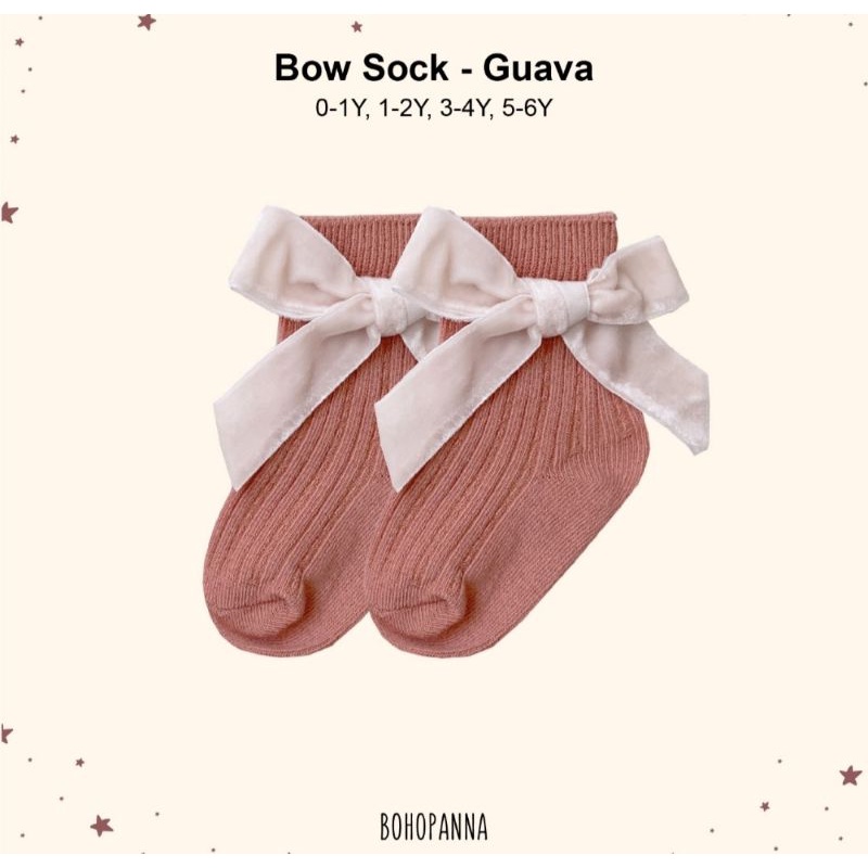 Bow Sock BohoPanna B19