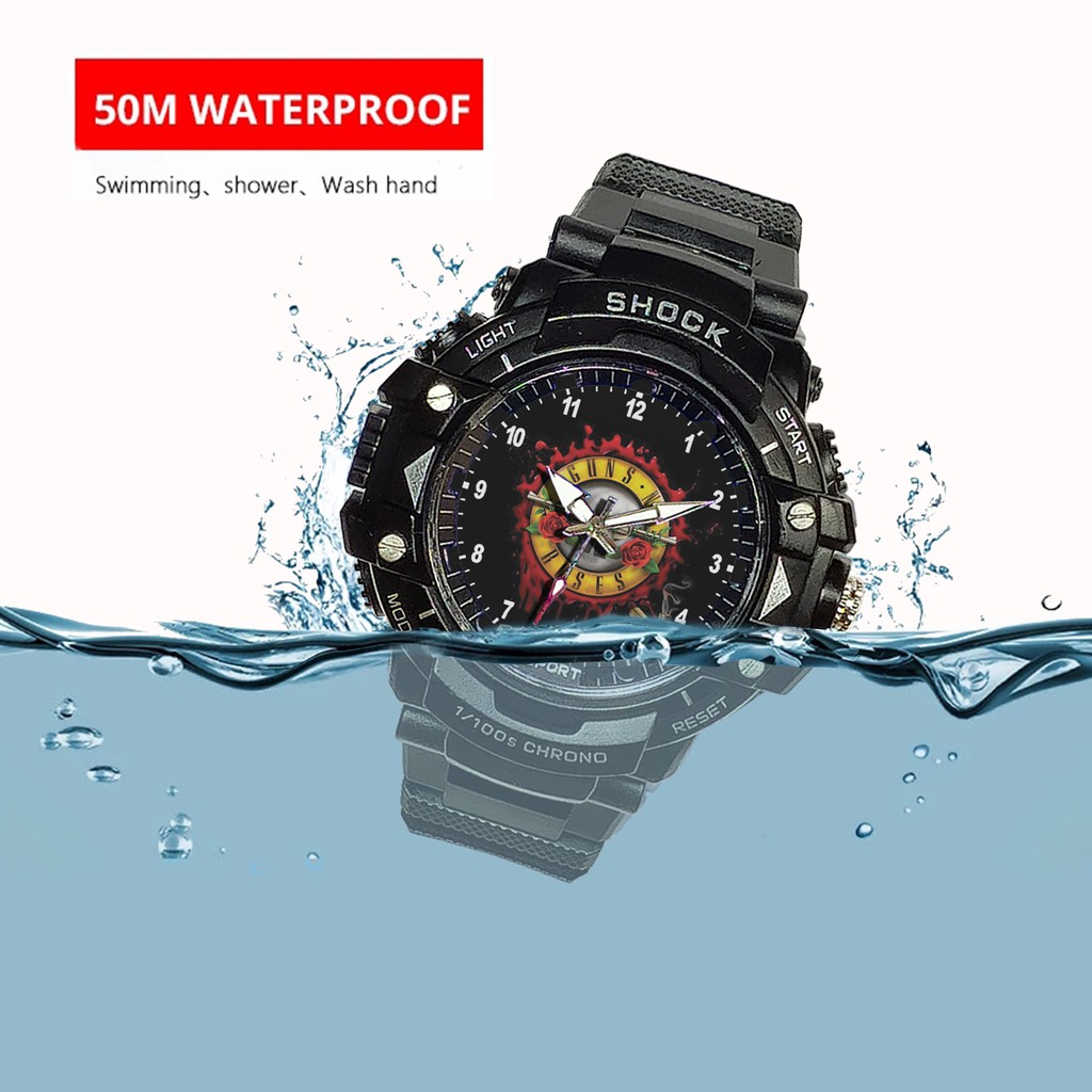 (JOS GANDOS BOS) Jam Tangan  GUNS N' ROSES - 8 (Exclusive)
