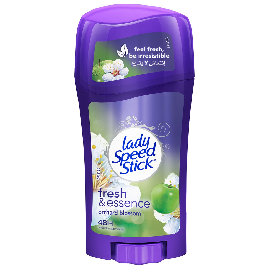 Lady Speed Stick Fresh & Essence Deodorant Antiperspirant - ORCHARD BLOSSOM (65g)