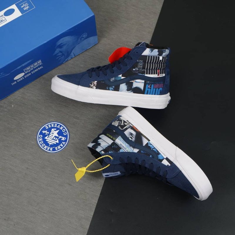 

Vans Sk8 X DQM Blue Note