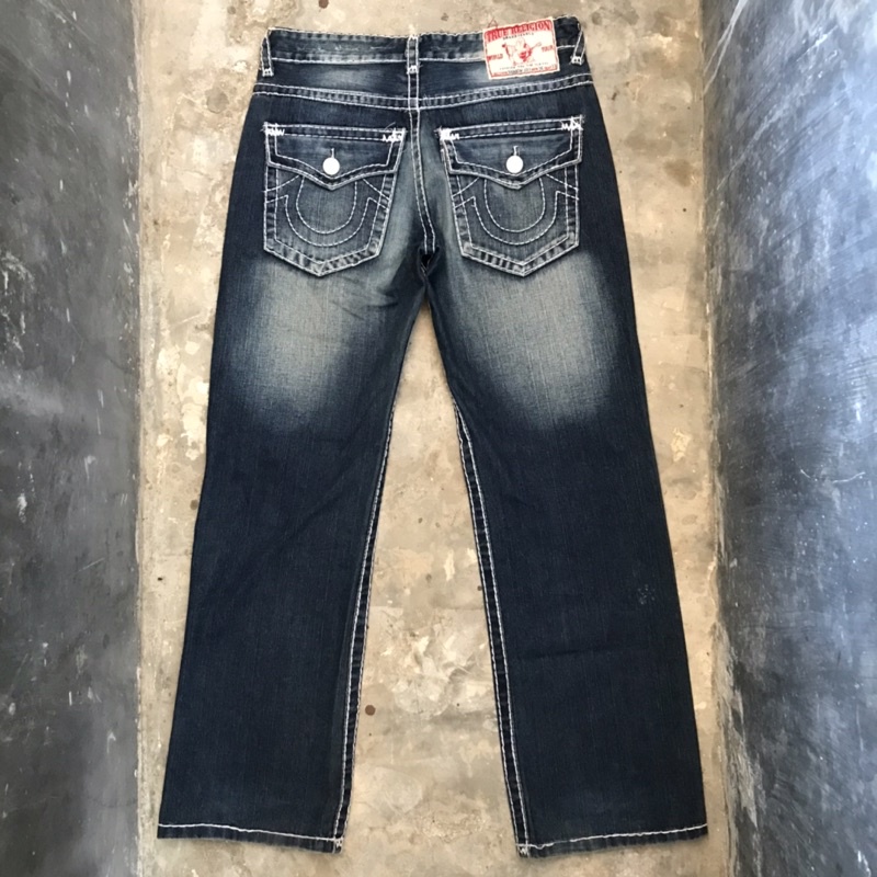 Jeans True Religion Rainbow Joey Size 35 Second Original