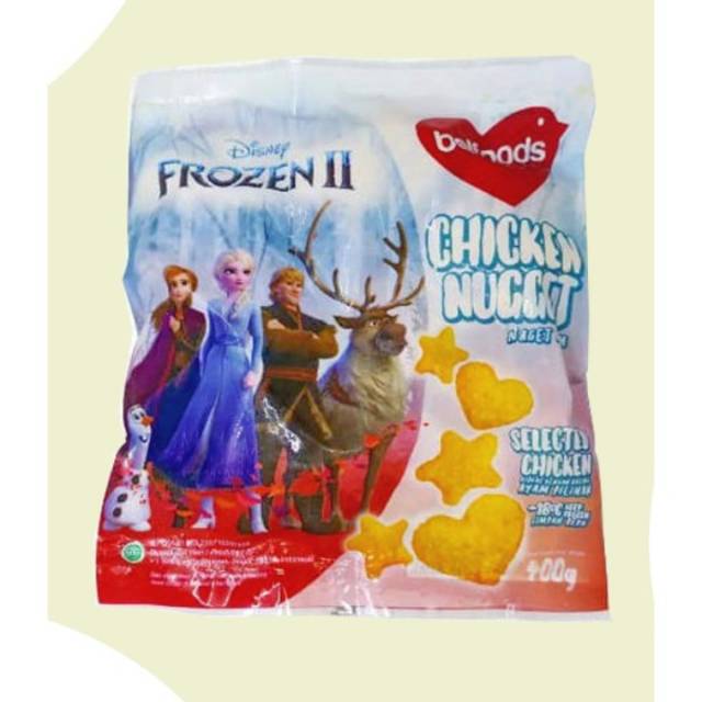 

Belfoods chicken nungget Frozen edition 400 gram