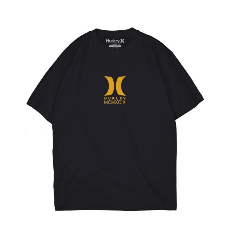 Kaos Distro Original "Hurley" pria/wanita