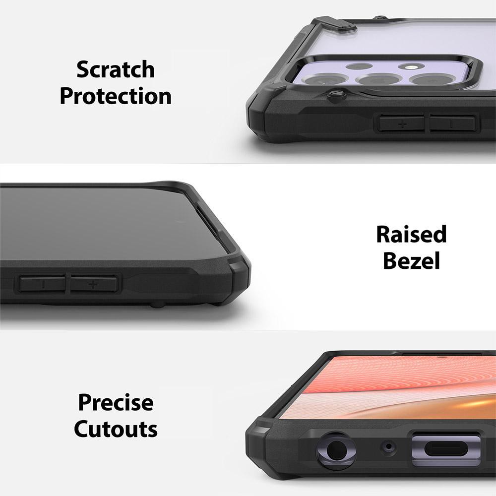 Case Samsung Galaxy A52 / A72 Ringke Fusion X Anti Crack Casing