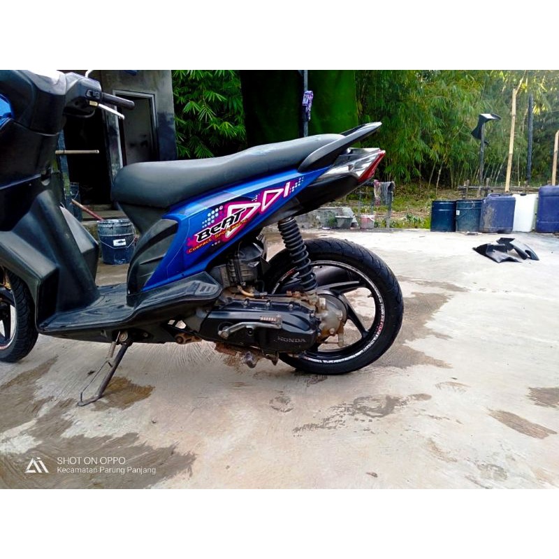 undertail beat carbu selancar honda beat spakbor belakang beat