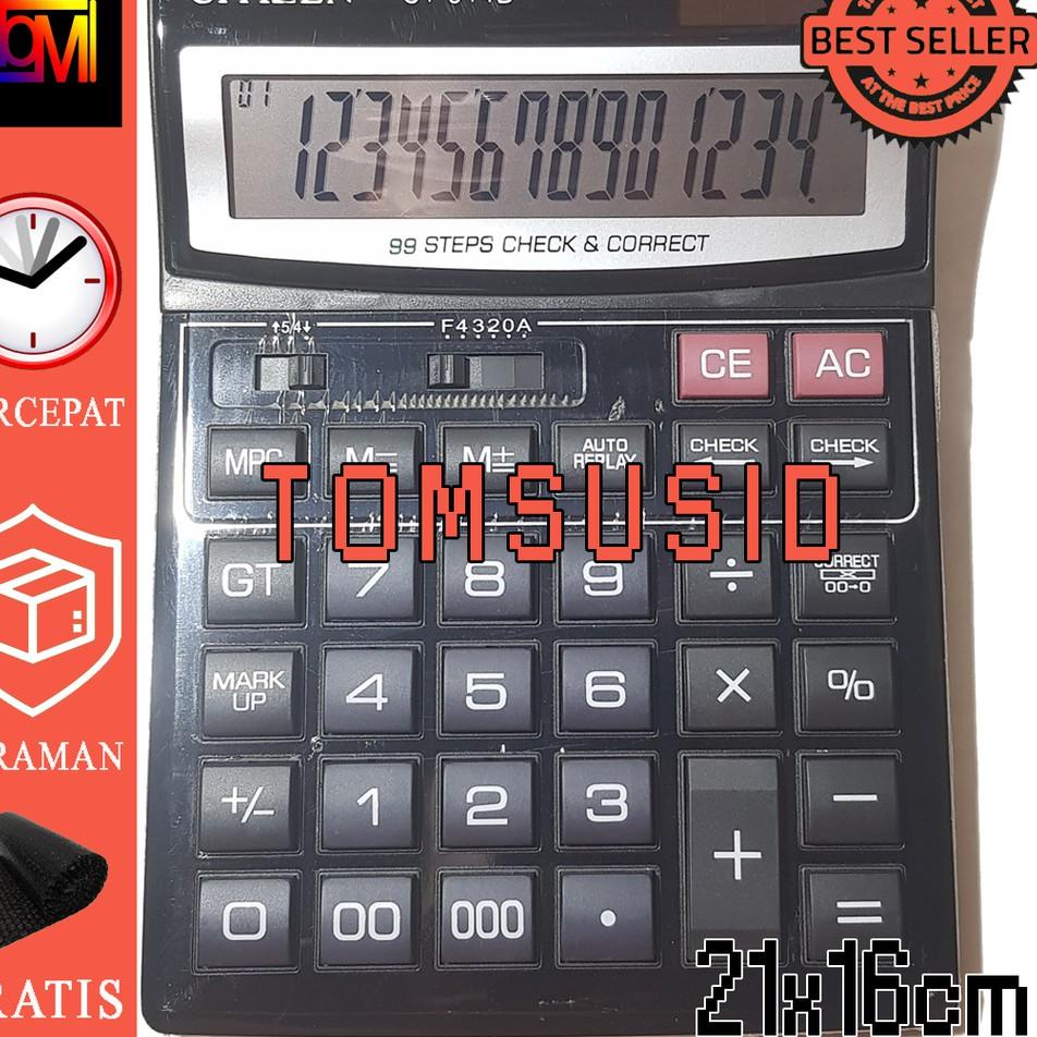 

[PRODUK QNV] BESAR ! Kalkulator Citizen 914D 14 digit - Kakulator Dagang / Kalkulator Check / Calculator Besar ZPJ