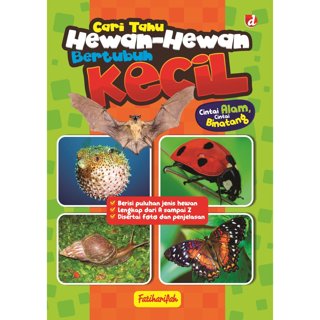 

Buku Cari Tahu Hewan-Hewan Bertubuh Kecil - DIVA Press